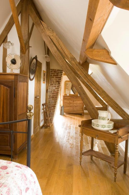 Chambres D'Hotes La Levriere Saint-Denis-le-Ferment Kamer foto